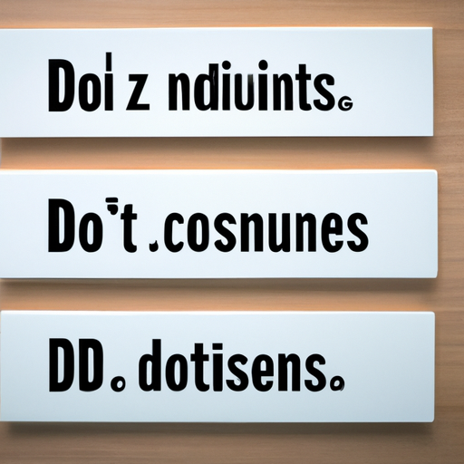 Die wichtigsten Dos and Don’ts im Online-Marketing